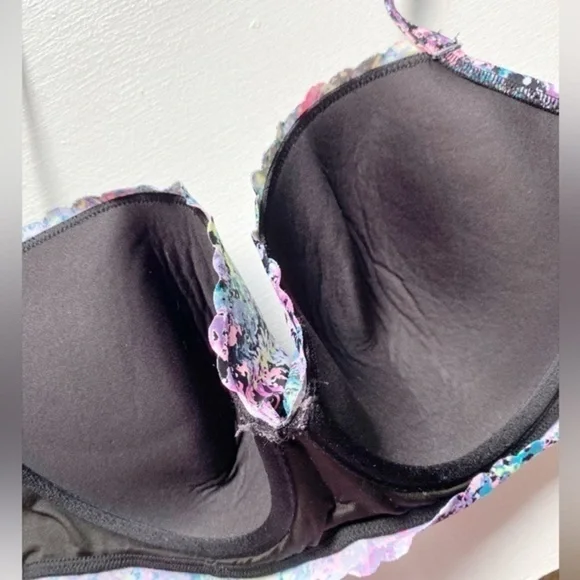 Victorias Secret Bikini Top The Getaway Confetti - Picture 9 of 9